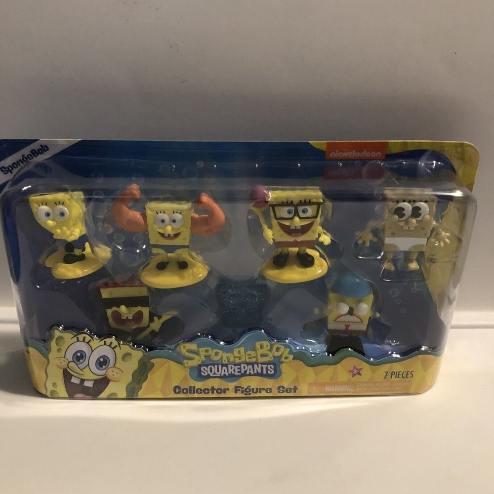 SpongeBob SquarePants Collectible Figure Set, Kids Toys for Ages 3 up